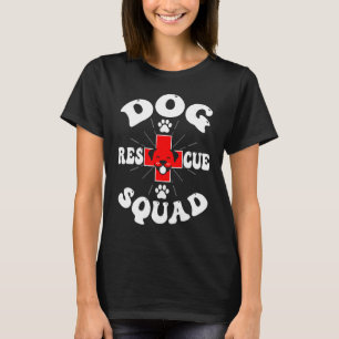 Camiseta Escuadrón de rescate de perros divertido Mascota d