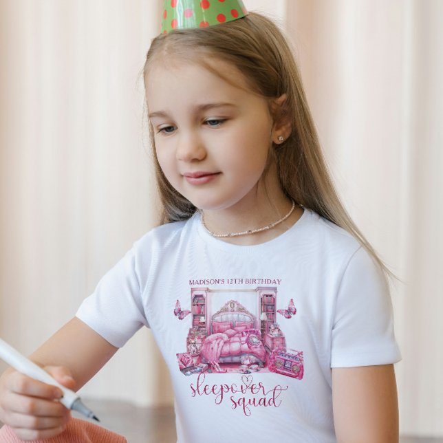 Camiseta Escuadrón de resplandor personalizado de cumpleaño (Subido por el creador)