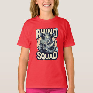 Camiseta Escuadrón de Rinocerontes" - Mantente Fuerte Junto