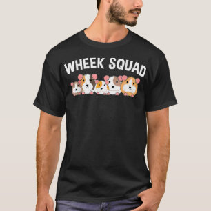 Camiseta Escuadrón de Ruedas de Cerdo de Guinea Divertido c