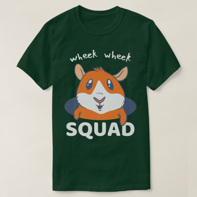Camiseta Escuadrón de Ruedas de Ruedas - Guinea Pig Premium (Diseño del anverso)