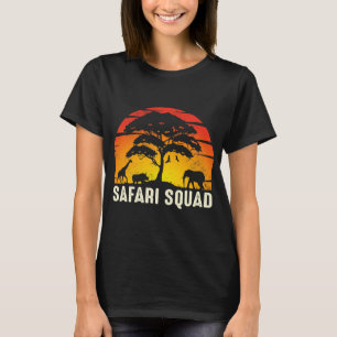 Camiseta Escuadrón de Safari para Vacaciones Familiares Afr