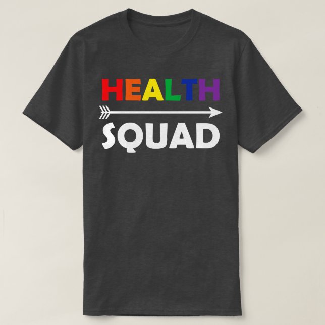 Camiseta Escuadrón de salud (Diseño del anverso)