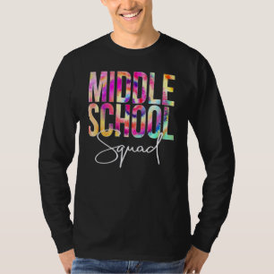 Camiseta Escuadrón de secundaria de golpe de regreso a la a