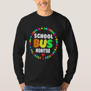 Camiseta Escuadrón de seguimiento de bus escolar de vuelta 