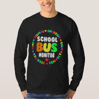 Camiseta Escuadrón de seguimiento de bus escolar de vuelta 