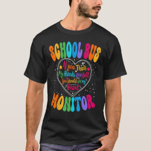 Camiseta Escuadrón de seguimiento de bus escolar de vuelta 