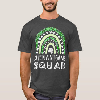 Camiseta Escuadrón de Shenanigans Día de San Patricio