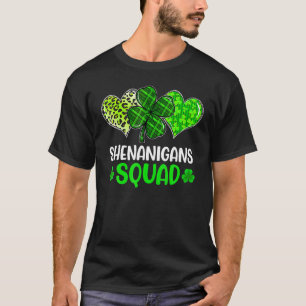 Camiseta Escuadrón de Shenanigans Día de San Patricio