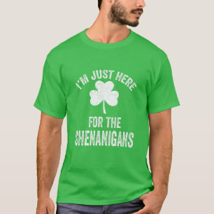 Camiseta Escuadrón de Shenanigans Día de San Patricio