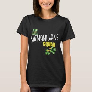Camiseta Escuadrón de Shenanigans, equipo del Día de los Pa