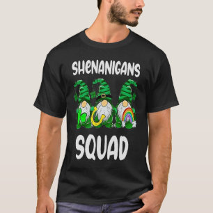 Camiseta Escuadrón de Shenanigans Gnomes Hombres del Día de