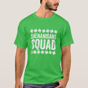 Camiseta Escuadrón de Shenanigans - Mujeres del Día de San