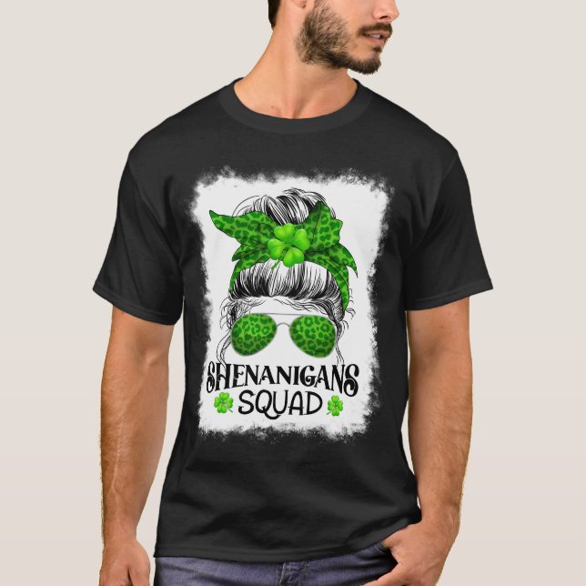 Camiseta Escuadrón de Shenanigans San Patricio (Anverso)