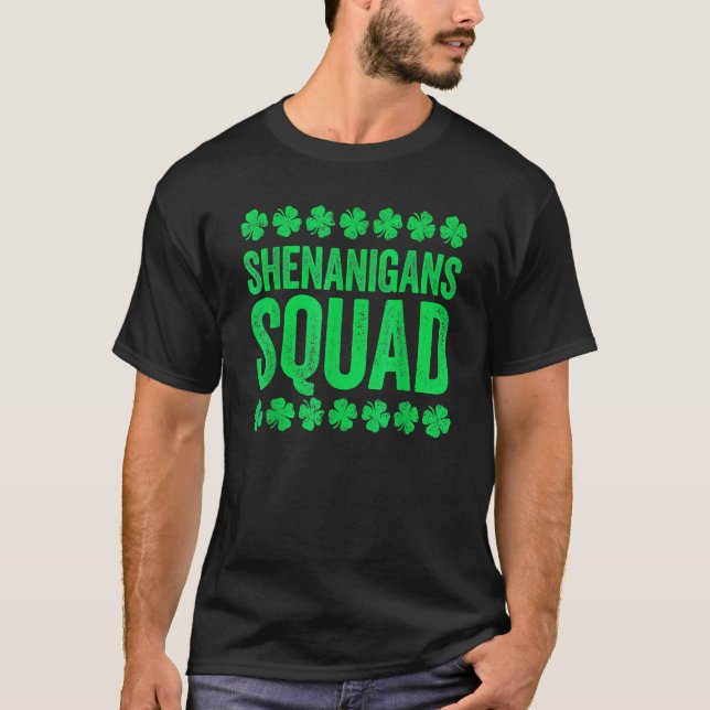 Camiseta Escuadrón de Shenanigans St Patrick's Day_16 (Anverso)