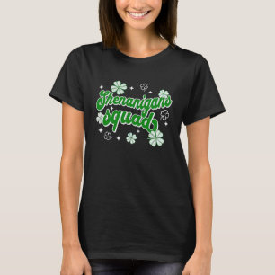 Camiseta Escuadrón de Shenanigans T Día de San Patricio