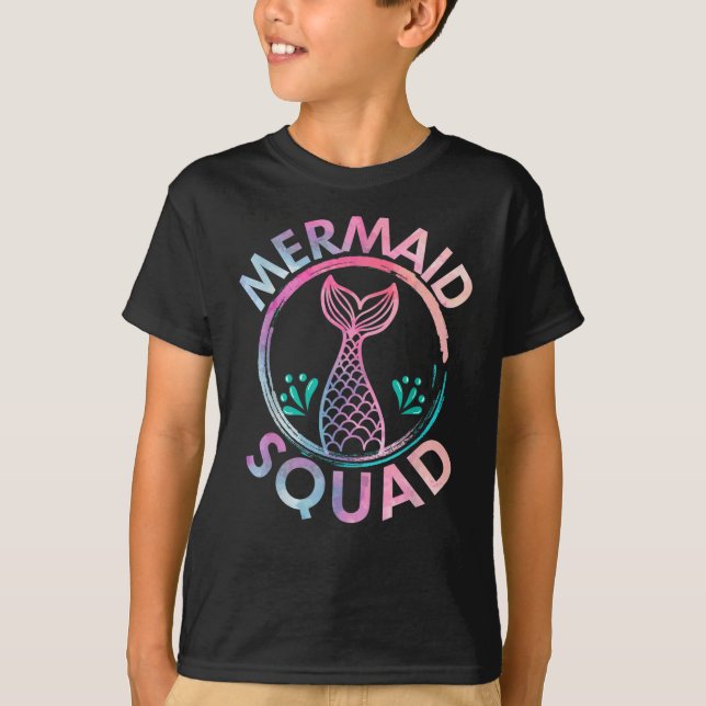 Camiseta Escuadrón de sirenas (Anverso)