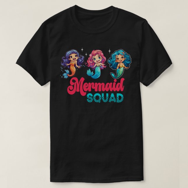 Camiseta Escuadrón de sirenas (Diseño del anverso)
