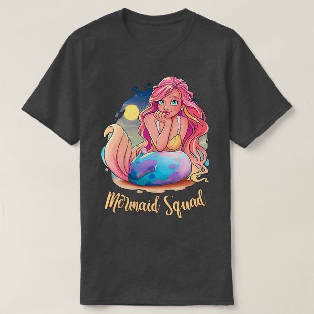 Camiseta Escuadrón de sirenas 33 (Diseño del anverso)