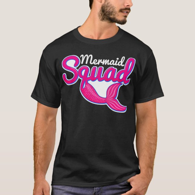 Camiseta Escuadrón de sirenas para los mejores amigos hoodi (Anverso)