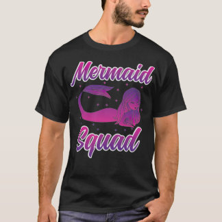 Camiseta Escuadrón de sirvientas vestido para ropa de parej