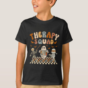 Camiseta Escuadrón De Terapia Retro Del Equipo Del Pt Hallo