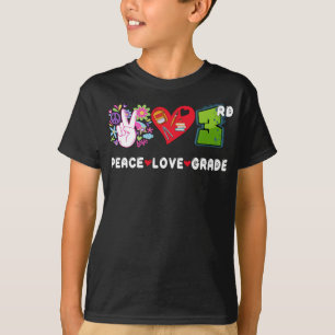 Camiseta Escuadrón de tercer grado de amor por la paz de vu