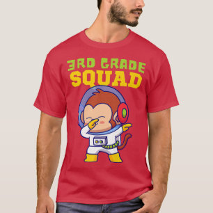 Camiseta Escuadrón de tercer grado, de vuelta a la escuela,