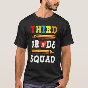 Camiseta Escuadrón De Tercer Grado De Vuelta A La Escuela M