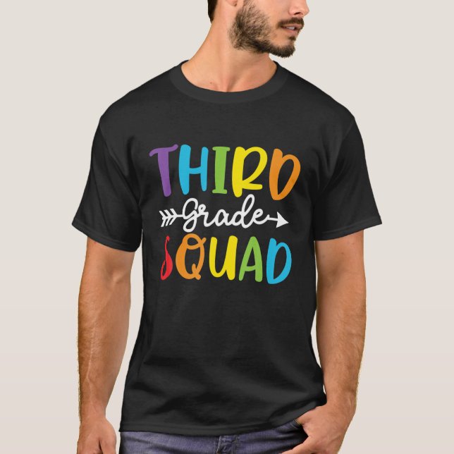 Camiseta Escuadrón De Tercer Grado Profesores De Tercer Gra (Anverso)