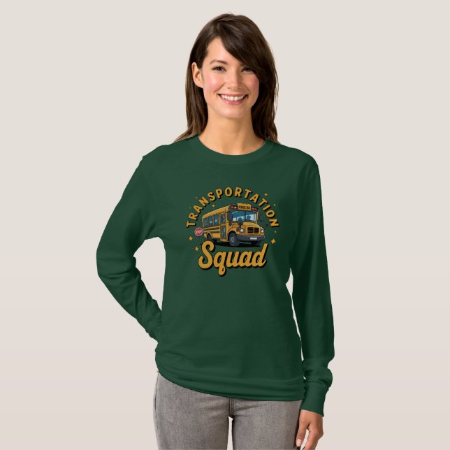 Camiseta Escuadrón de transporte (Anverso completo)