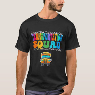 Camiseta Escuadrón De Transporte De Vuelta Al Conductor De