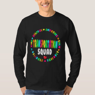Camiseta Escuadrón De Transporte De Vuelta Al Conductor De 
