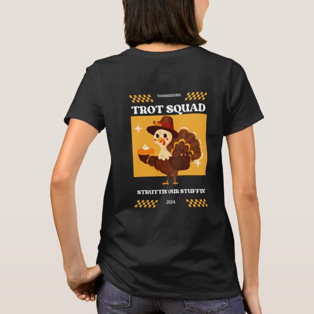 Camiseta Escuadrón de Tropas Turcas Camisas de Acción de Gr (Reverso)
