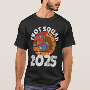 Camiseta Escuadrón de Trote 2025, Acción de Gracias Turquía