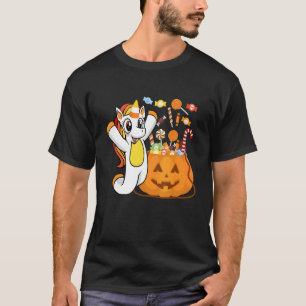 Camiseta Escuadrón de unicornio de bovinos de Halloween Uni