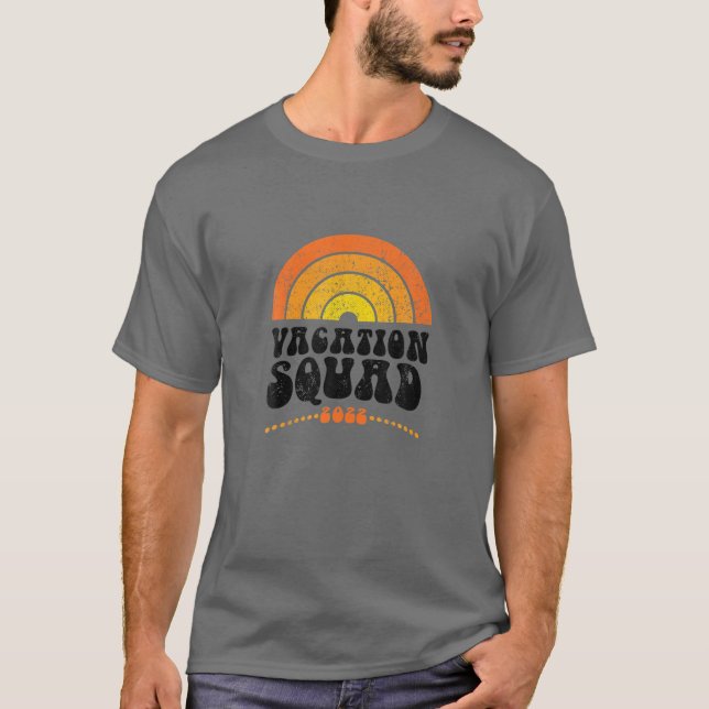 Camiseta Escuadrón de Vacaciones 2022, paseo divertido coin (Anverso)