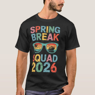 Camiseta Escuadrón de Vacaciones de Primavera 2026 Equipo F