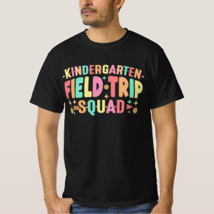 Camiseta Escuadrón de viajes de campo de kindergarten