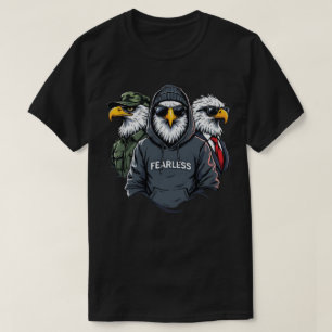 Camiseta Escuadrón del Águila Intrépida - Diseño Atrevido y