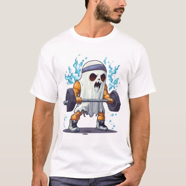 Camiseta Escuadrón del Gimnasio Fantasma (Anverso)