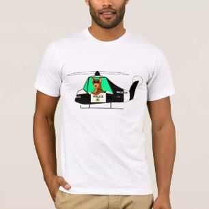 Camiseta Escuadrón del helicóptero de la policía