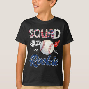 Camiseta Escuadrón Del Niño De Cumpleaños 1 De Béisbol Nova