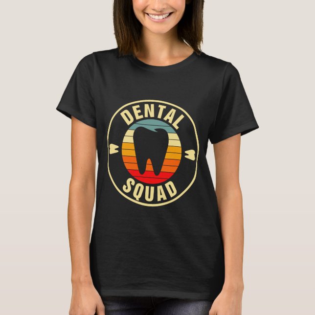 Camiseta Escuadrón dental (Anverso)
