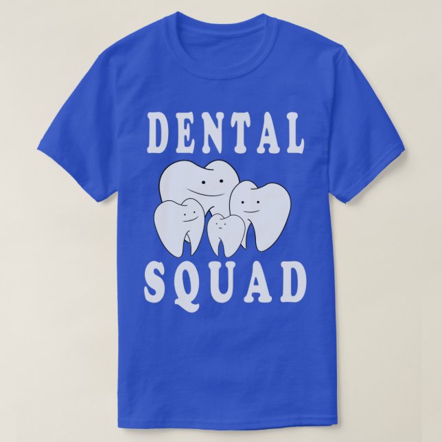 Camiseta Escuadrón dental 49 (Diseño del anverso)