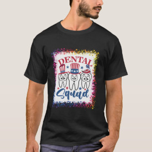 Camiseta Escuadrón Dental 4 De Julio Patrioti Americano Den