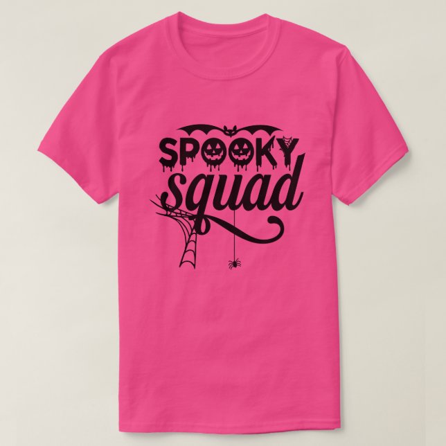 Camiseta Escuadrón espantoso01 (Diseño del anverso)