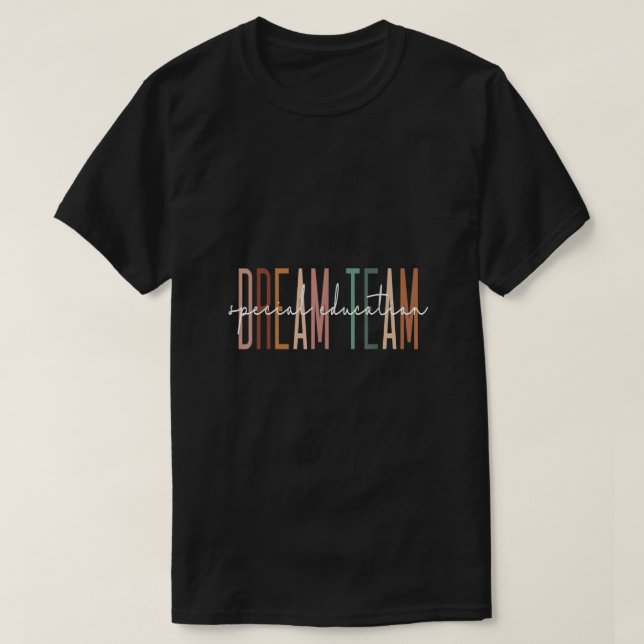 Camiseta Escuadrón Especial de Educación Especial de Dream  (Diseño del anverso)