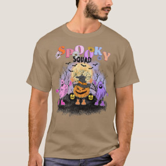Camiseta Escuadrón espeluznante de Halloween calabaza de fa