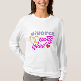 Camiseta Escuadrón Fiesta del divorcio